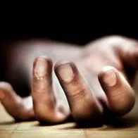 Foto de una mano, a propósito de balacera en Barrancabermeja hoy