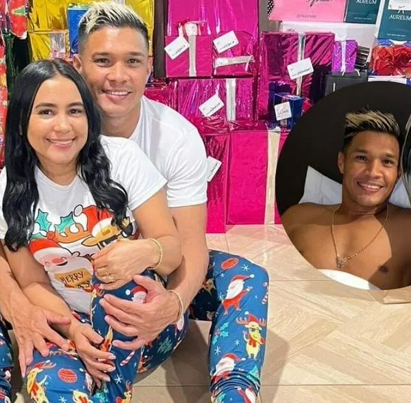 Teófilo Gutiérrez sorprende las redes con romántica foto junto a su esposa