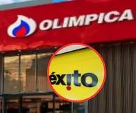 DIAN preocupada por posible evasión fiscal en cadenas de supermercados Éxito y Olímpica