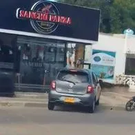 Foto de ataque en Sancho Panza, en nota de que en La Guajira, caso de exempleado atropellado en restaurante de Riohacha tuvo giro inesperado