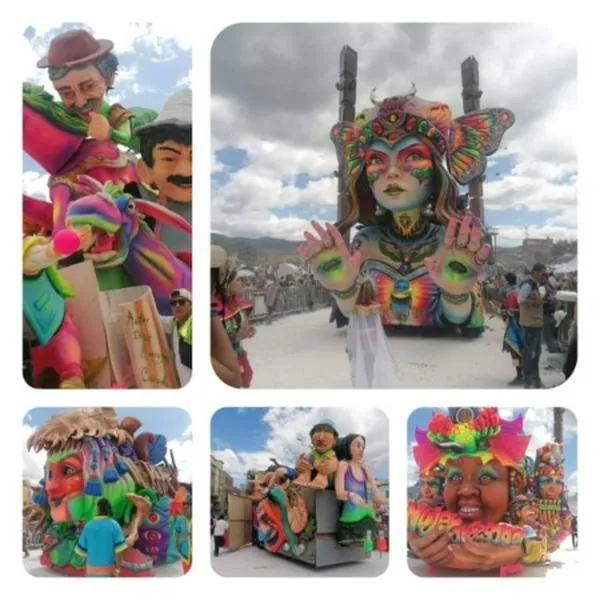 Carrozas en el Carnaval de Negros y Blancos de Pasto: deslumbrantes obras maestras de creatividad y tradición