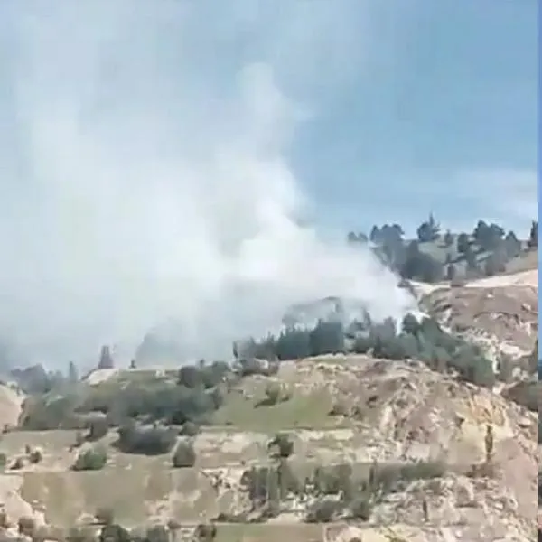 Incendio hoy cerca de Bogotá: emergencia en Soacha, Cundinamarca