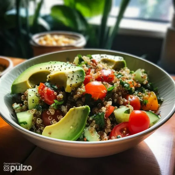 Receta de ensalada de quinoa para bajar de peso