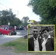 De Nariño era la pareja de esposos que murió en el trágico accidente en vía a Palmira