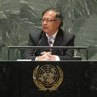El presidente Gustavo Petro, cuyo Gobierno aplaudió demanda de Sudáfrica contra Israel ante la CIJ.