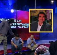 Periodista dio detalles de lo que vivió en canal de TV de Ecuador que fue tomado por delincuentes armados. 