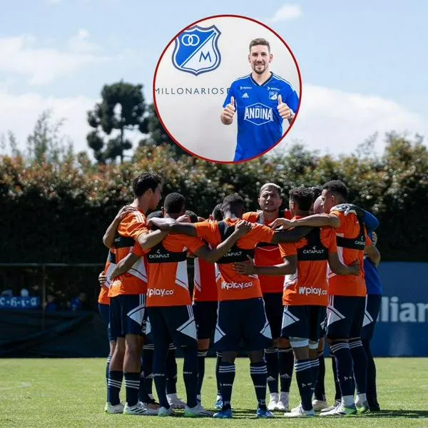 Santiago Giordana firmó contrato con Millonarios y es el cuarto refuerzo del club.
