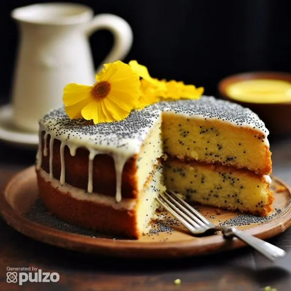 Receta de torta de amapola con ingredientes. Conozca cómo hacerla de forma fácil y rápida. Encuentre el paso a paso.