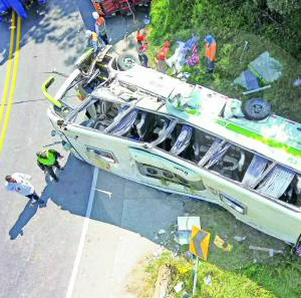 ¿Los buses accidentados en Santa Rosa que venían de la Costa incumplían las normas? 