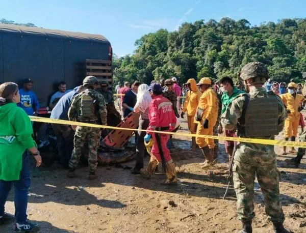Derrumbe en Chocó: confirman que son 33 las personas fallecidas en el accidente