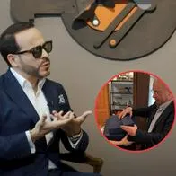 Abelardo De La Espriella le dio costoso regalo a Uribe de su marca De La Espriella Style