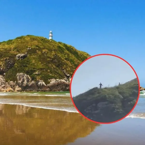 Seres extraños de 3 metros fueron captados en isla de Brasil: video viral en redes sociales