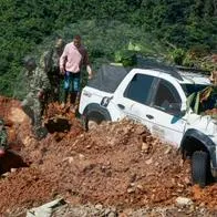 Derrumbe en vía Medellín-Quibdó: cifra de personas que siguen desaparecidas