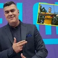 Eduardo Luis se burló de estatua de Falcao, que se parece más a él: "Gracias, Santa Marta"