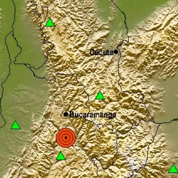 5 sismos sacudieron la mañana de este lunes 15 de enero en Colombia. La mayoría se registraron en el departamento de Santander y uno en Antioquia. 