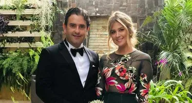Foto de Alejandro Falla con Andrea Guerrero, exesposo de la periodista casi se casa antes con actriz Isabella Santodomingo