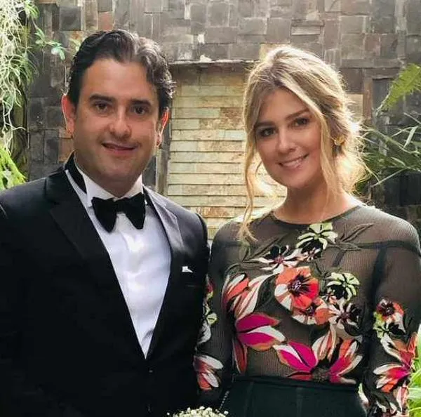 Foto de Alejandro Falla con Andrea Guerrero, exesposo de la periodista casi se casa antes con actriz Isabella Santodomingo