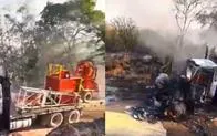 Video: Dos camiones fueron incendiados en zona rural de Dagua, Valle