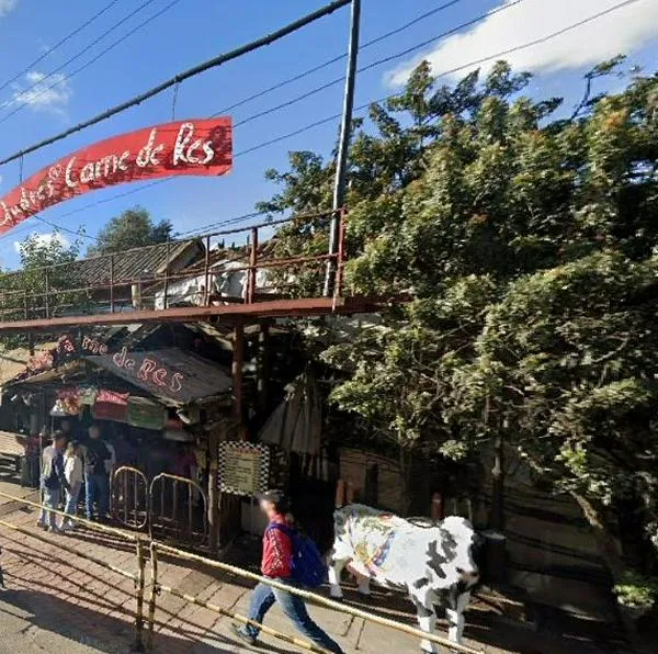 Restaurante Andrés Carne de Res en Chía, que recibió una advertencia por las autoridades de ese municipio si incumplen con una orden