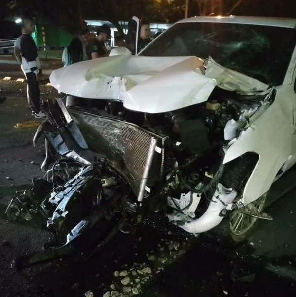 Video: Una camioneta protagonizó fuerte accidente de tránsito en el sur de Cali