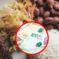 Centro de Bogotá: precio de corrientazos en un restaurante y cuántos vende al día