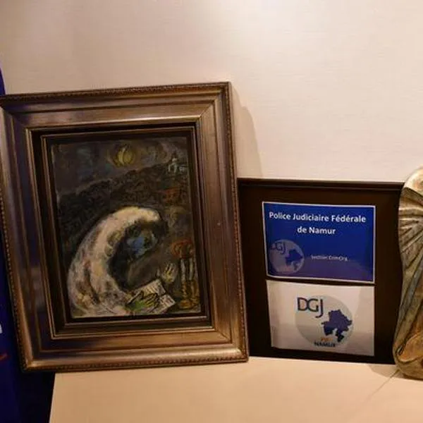 Cuadros robados de Picasso y Chagall aparecieron 14 años después en Bélgica