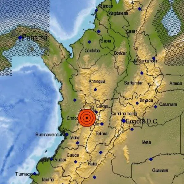 Fuerte temblor en Colombia hoy. Sismo de 5.4 sacudió la jornada de muchas personas en el país. Se sintió en varias ciudades con fuerza. 