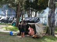500 indígenas Emberá regresan a Bogotá: habían invertido $800 millones para su retorno