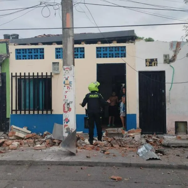Foto de temblor en Colombia, por reporte de primera mujer por el sismo