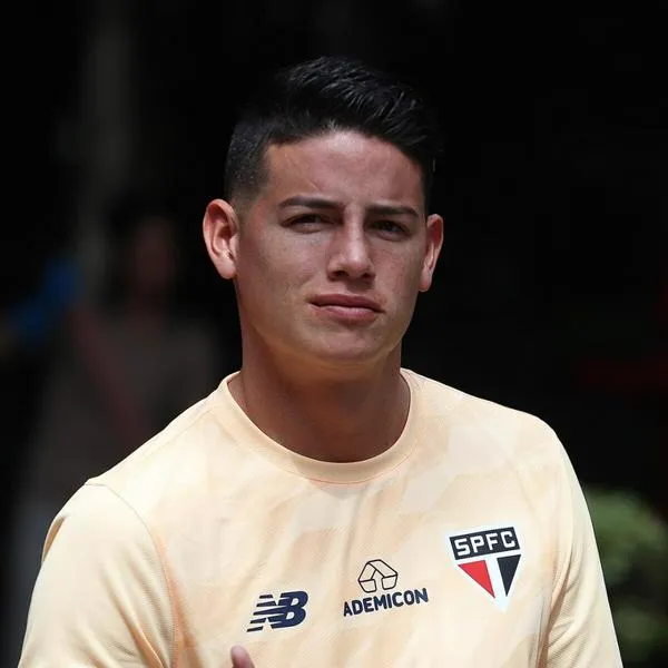 James Rodríguez se perdería debut de Sao Paulo en 2024 porque tendría molestias físicas.