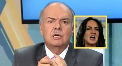 Foto de Iván Mejía por ataque verbal a María F. Cabal