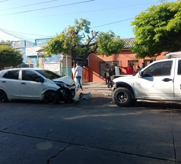 Accidente de tránsito en Valledupar dejó 6 heridos: conductor intentó huir
