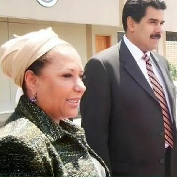 Piedad Córdoba y Nicolás Maduro, presidente de Venezuela. El líder del régimen le dejó un mensaje a la senadora por su muerte