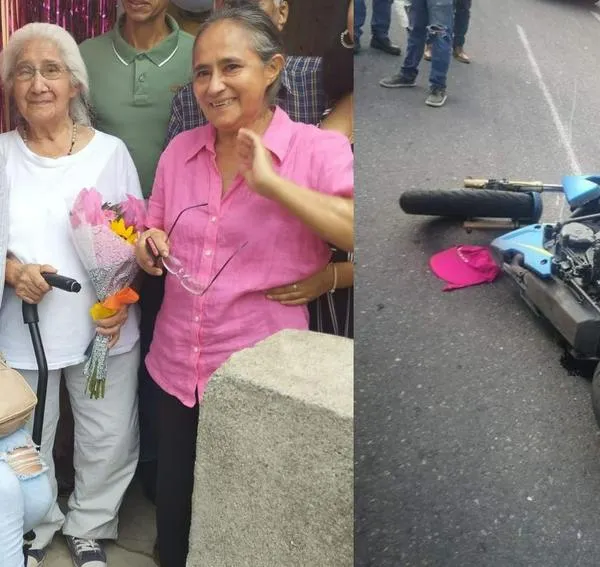 Dos abuelitas que fueron arrolladas por una moto en Ibagué, necesitan donantes de sangre 