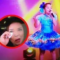 Exfinalista de, 'La voz kids' 2015, entre lágrimas recordó a su papá en 'Día a día'.