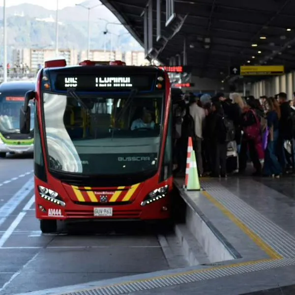 Foto de Transmilenio, en nota de que en Bogotá, el sistema anunció cierre en estación Avenida Jiménez, dijo por qué y hasta cuándo va