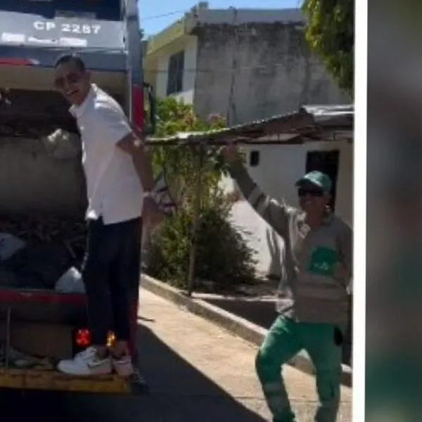 Cantante de Vallenato, Hebert Vargas, ayudó a recoger basura en Valledupar