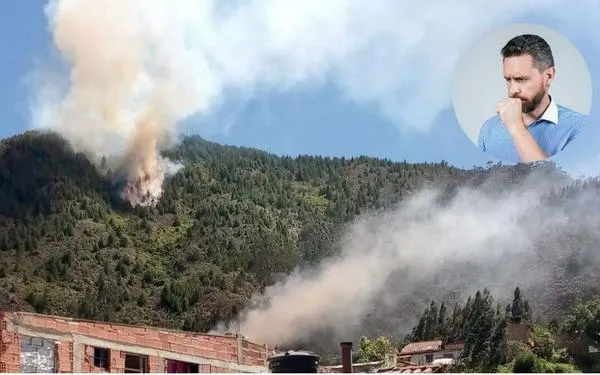 Secretaría de Salud advierte sobre enfermedades respiratorias por incendios en Bogotá