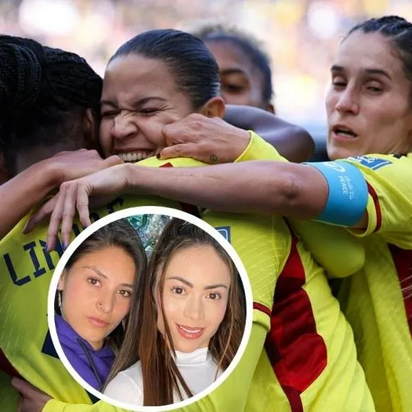 Foto de jugadoras colombianas y de Diana Celis con Epa Colombia, en nota de que Selección Colombia Femenina convocó a exnovia de Epa Colombia, pero remarcan a vetada