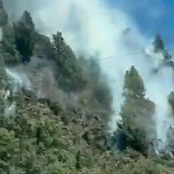 Empezó preocupación por niños en Bogotá, que empezaron a tener tos debido a la calidad del aire en Bogotá ante los incendios forestales.