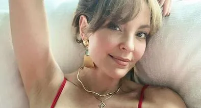 Foto de Carolina Gómez, en nota de que por muerte de Julio Sánchez Vanegas, la actriz destapó detalles de relación con él