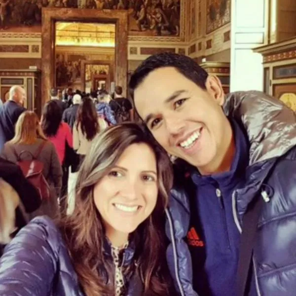 Diego Guauque: qué hace la esposa que enamoró al periodista de 'Séptimo Día'.