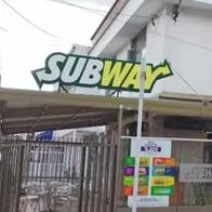 Foto de local de restaurante Subway en Bogotá, Colombia