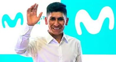 Nairo Quintana, a propósito de la nómina que confirmó el Movistar para el Tour Colombia 2.1