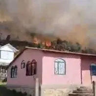 Alerta por incendios en Sopó, Cundinamarca, cerca a casas; queja por corte de agua