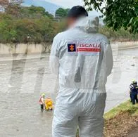 Encontraron a una mujer ssumergida en el río Medellín