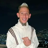 Finalmente 'La Liendra' apareció y no de la mejor forma; el influencer se mostró con heridas