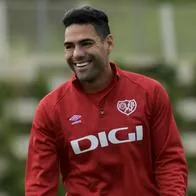 Falcao García fue ovacionado por los hinchas del Atlético de Madrid en LaLiga