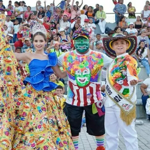 Quiénes son los reyes infantiles del Carnaval de Barranquilla; la niña es hija de reconocido médico