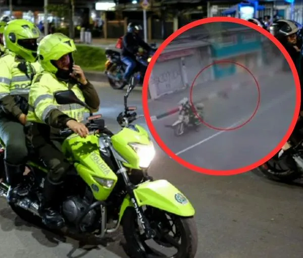 Bogotá hoy: policías que iban en contravía y arrollaron a niño de 9 años